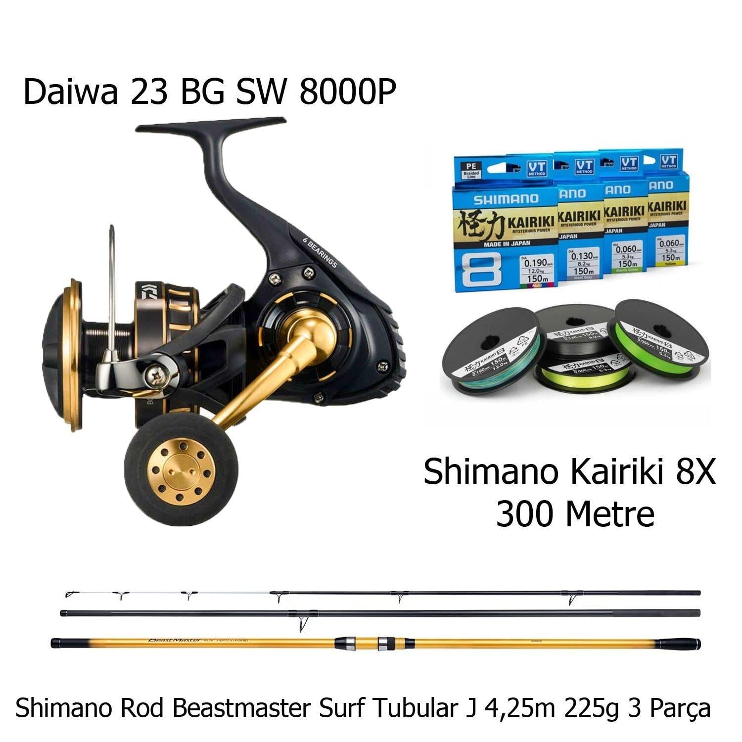 STARGLOW KANON セット En Ucuz Profesyonel Surf Casting Kurşun Arkası Olta Seti - 1