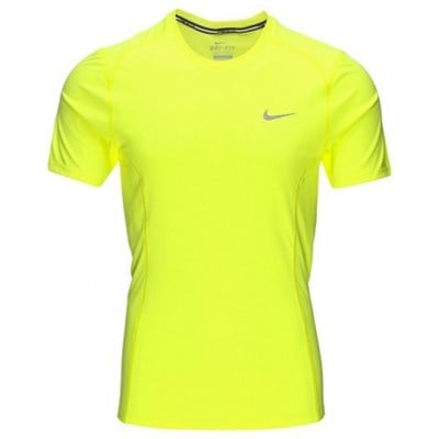 Nike Miler Tişört Fosforlu Yeşil