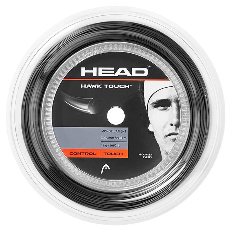 HEAD Hawk Touch 1.25 200 m Reel | Yumuşak His & Kontrol | 281234