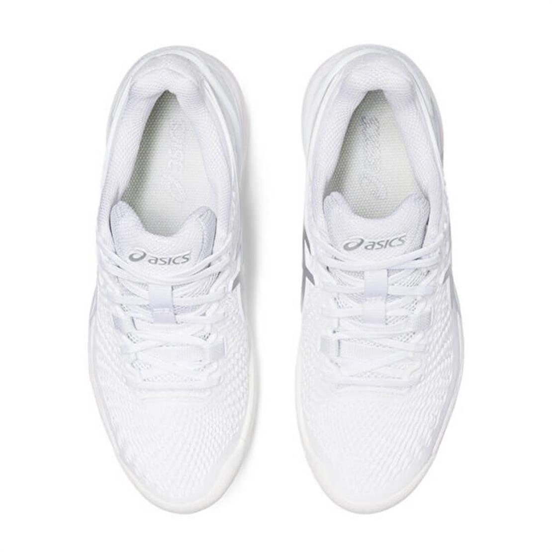 ASICS GEL RESOLUTION 9 28cm OC WIDE 白 Asics Gel-Resolution 9 Kadın Tenis Ayakkabısı | Merit Spor