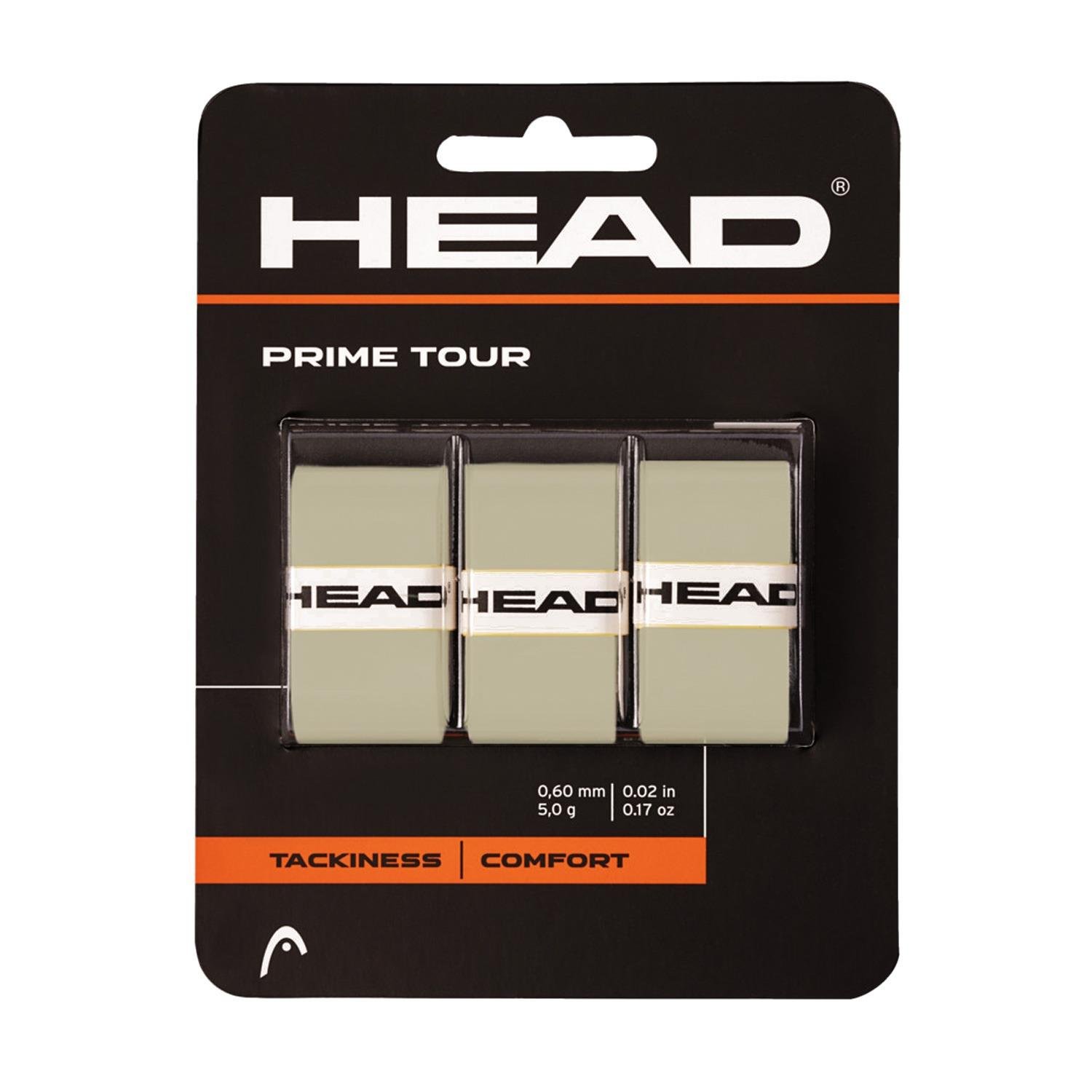 Head Prime Tour Overgrip x3 – Gri | 285621 GR | Merit Spor