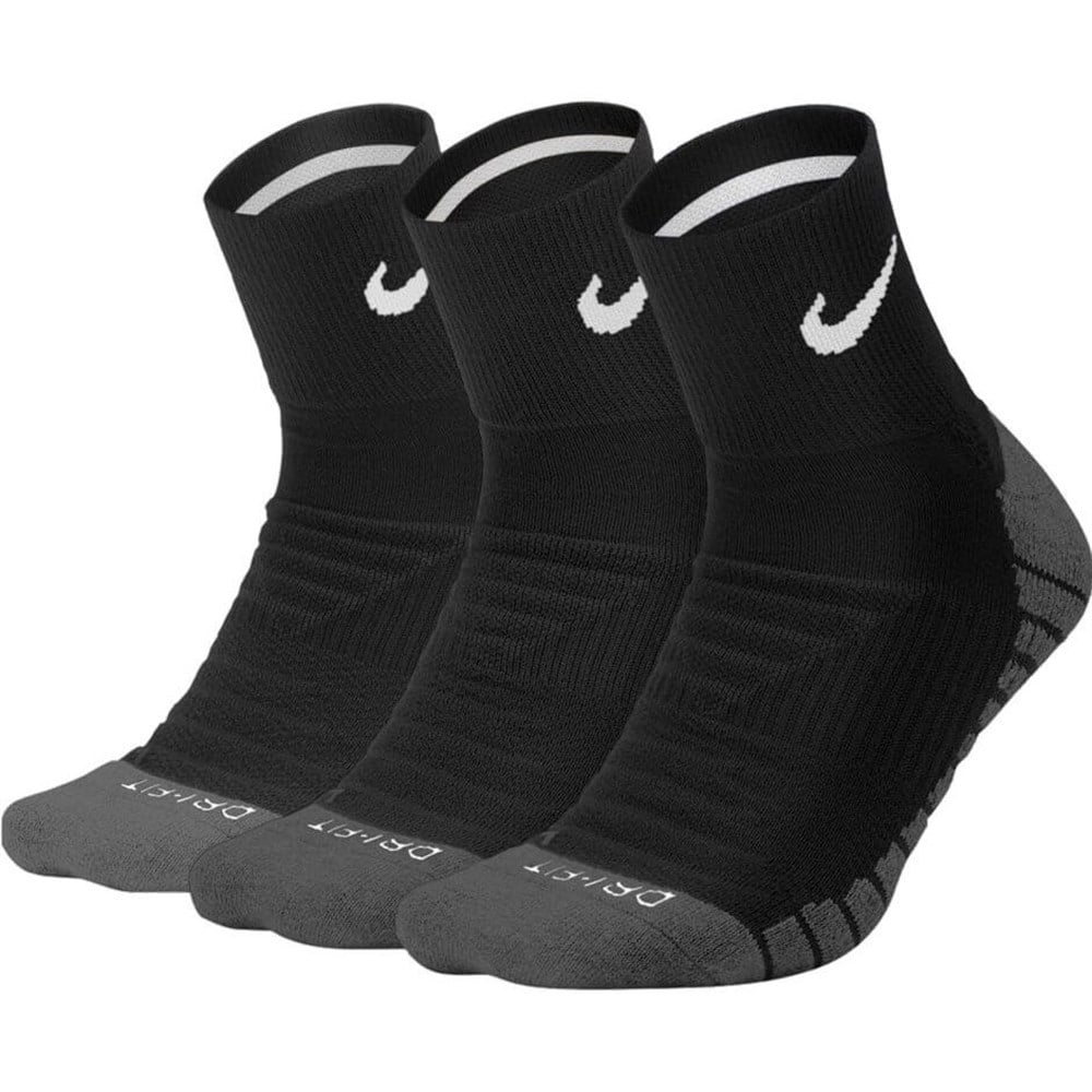 Nike Dry Cushion Quarter 3'lü Antrenman Çorabı