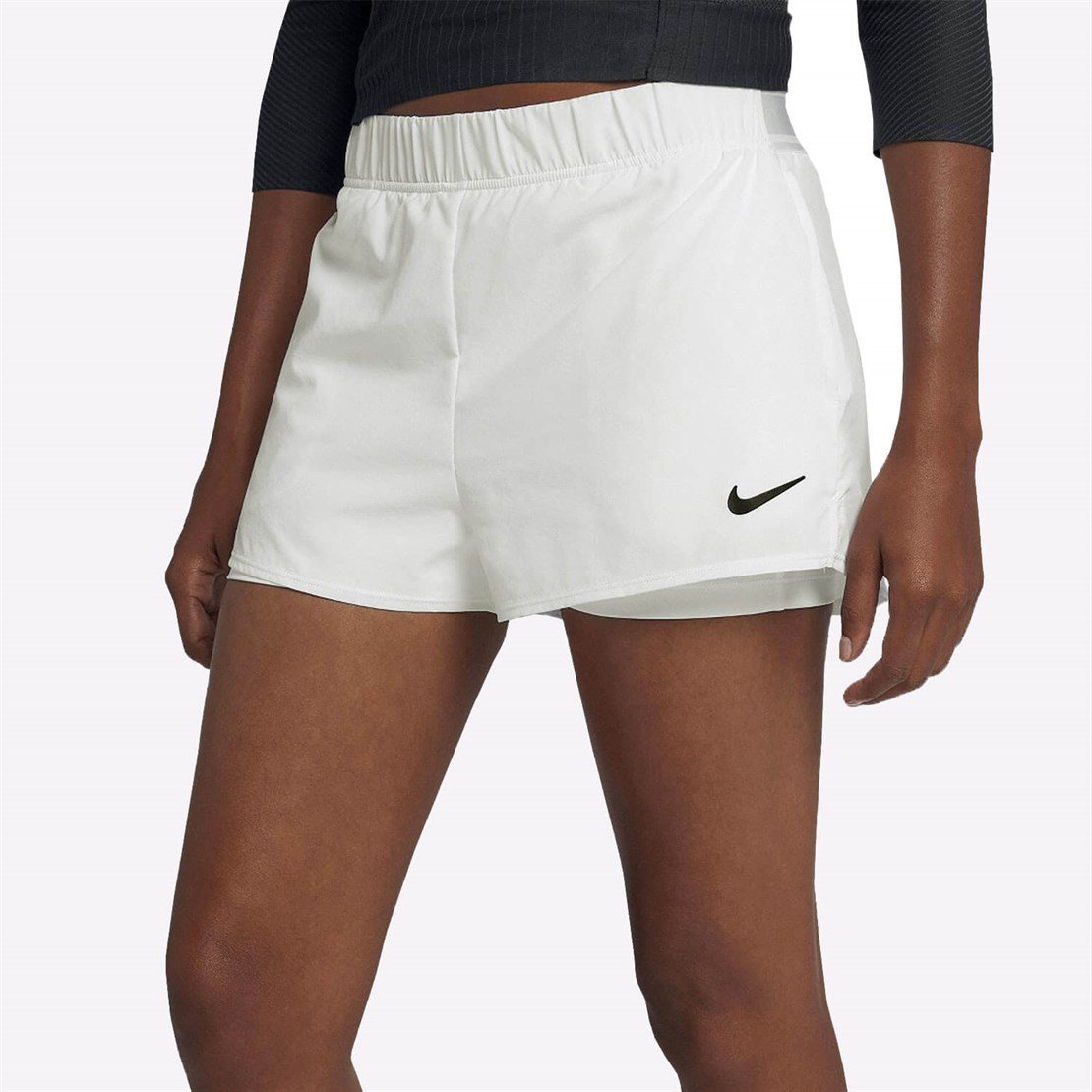 Nike Court Flex Kadın Tenis Şortu | Beyaz | Merit Spor