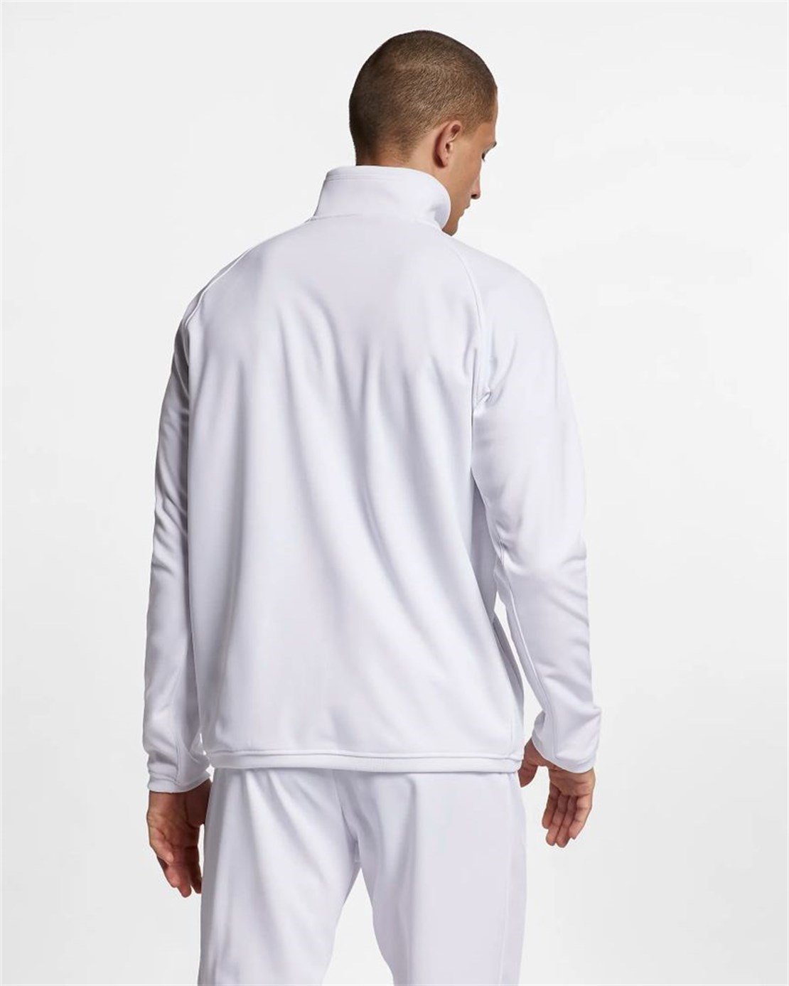 Nike Heritage Erkek Tenis Ceketi Merit Spor Beyaz