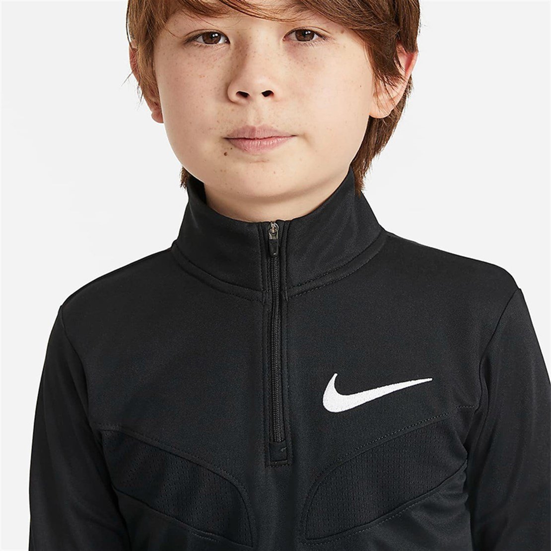 Nike Dri-Fit Sport Poly Erkek Çocuk 1/4 Fermuarlı Üst | Merit Spor