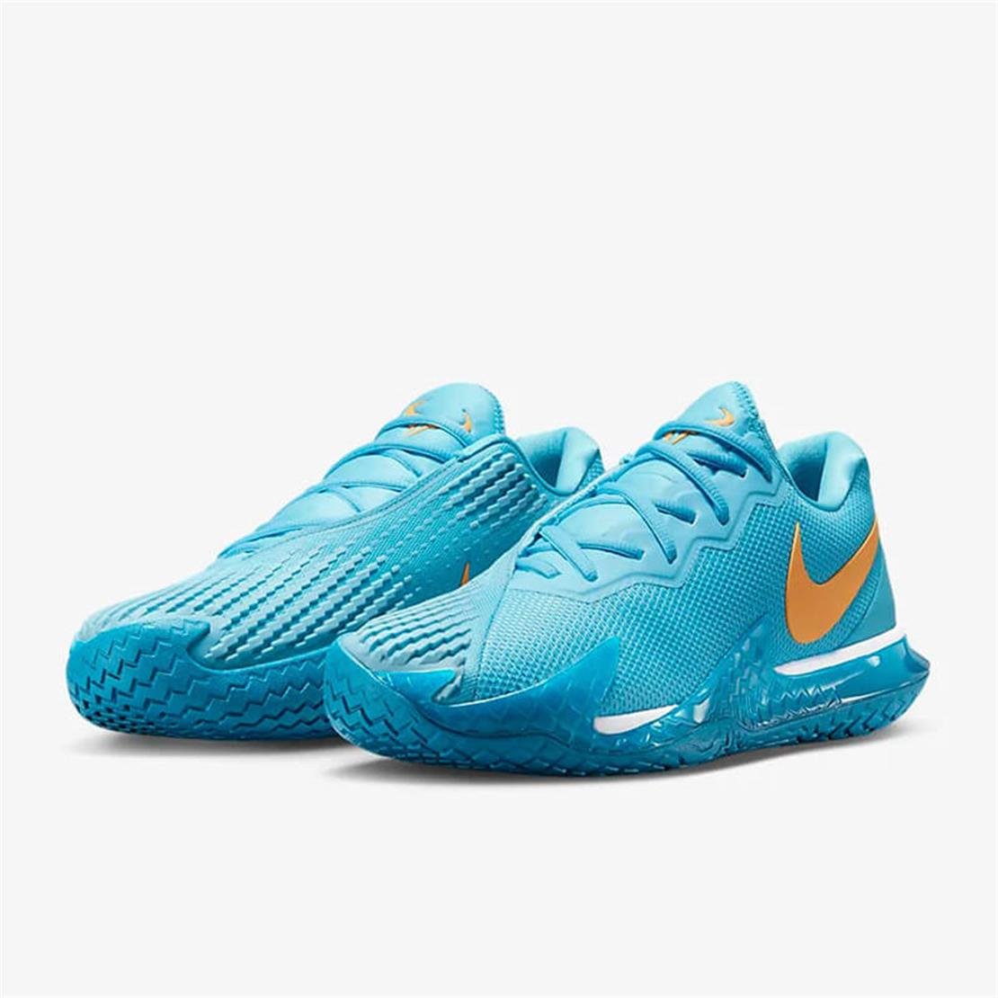 Nike Court Zoom Vapor Cage 4 Rafa Sert Kort Erkek Tenis Ayakkabısı