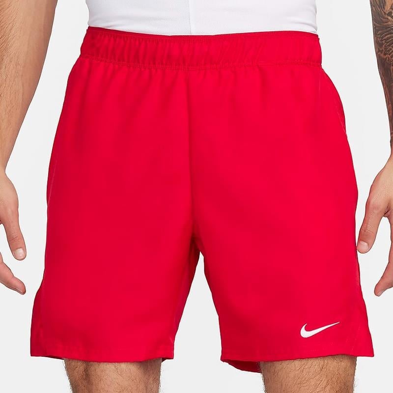 NikeCourt Victory 7in (18 cm) Erkek Dri-FIT Tenis Şortu – Kırmızı