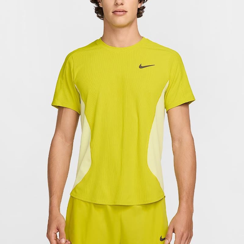 NikeCourt Dri-FIT Advantage Slam Erkek Tenis Tişörtü Yeşil FZ6857