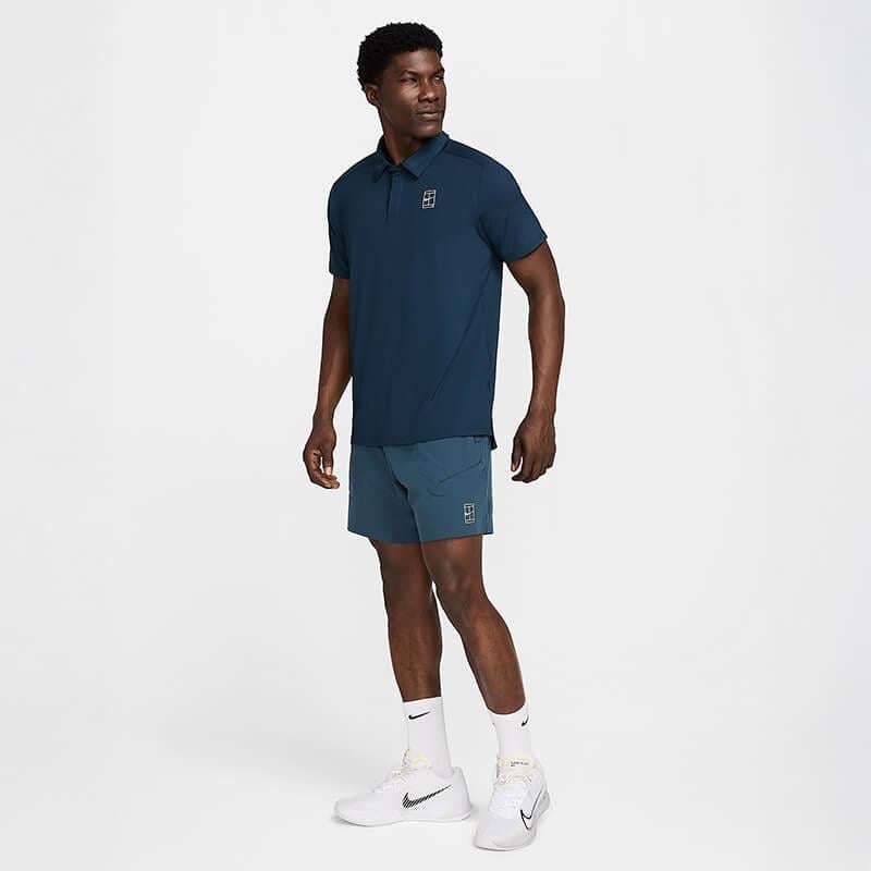 Nike Advantage 15cm Erkek Tenis Şortu – Navy | Hafif ve Nefes