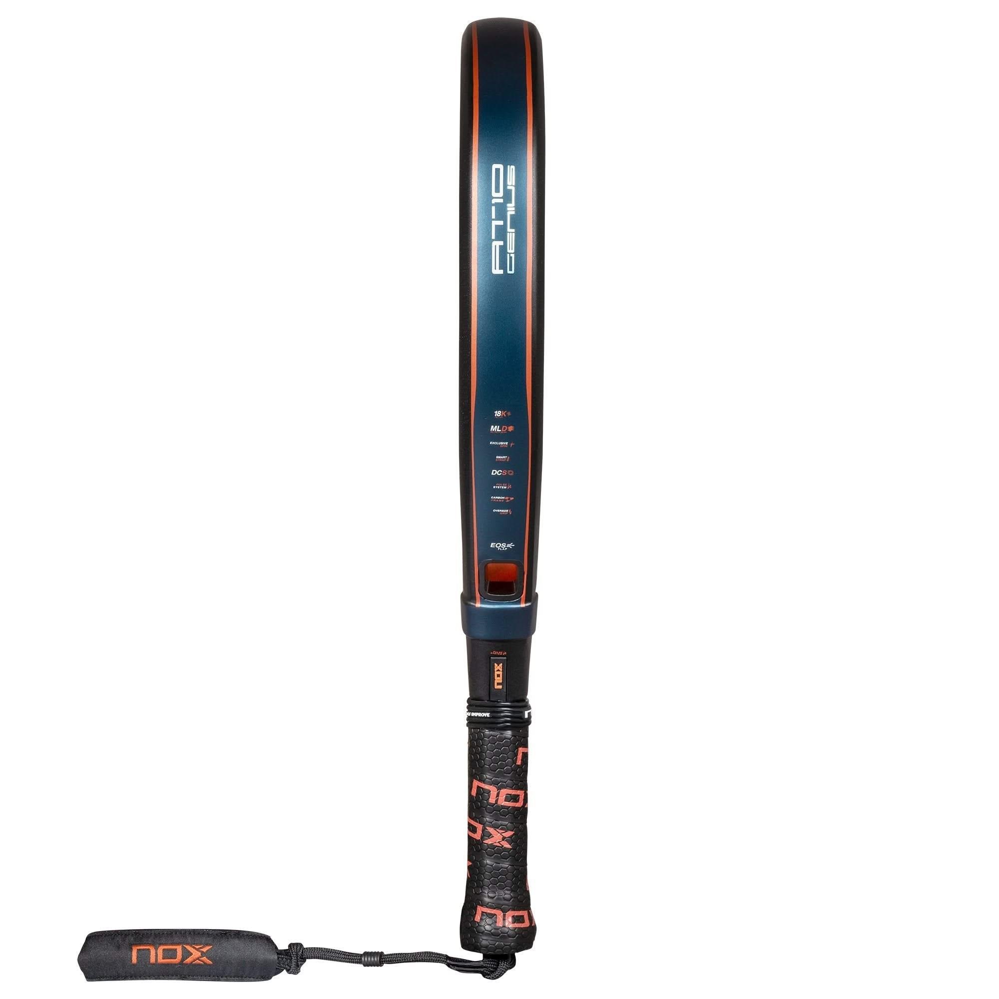 nox NOX AT10 Genius Attack 18K Alum 2025 Padel Raketi | Agustín Tapia