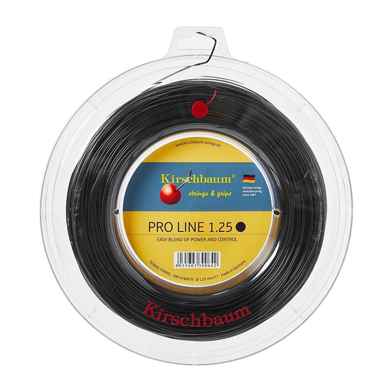 Kirschbaum Pro Line II 1.25/17 Kordaj Reel 200m | Yumuşak & Spin