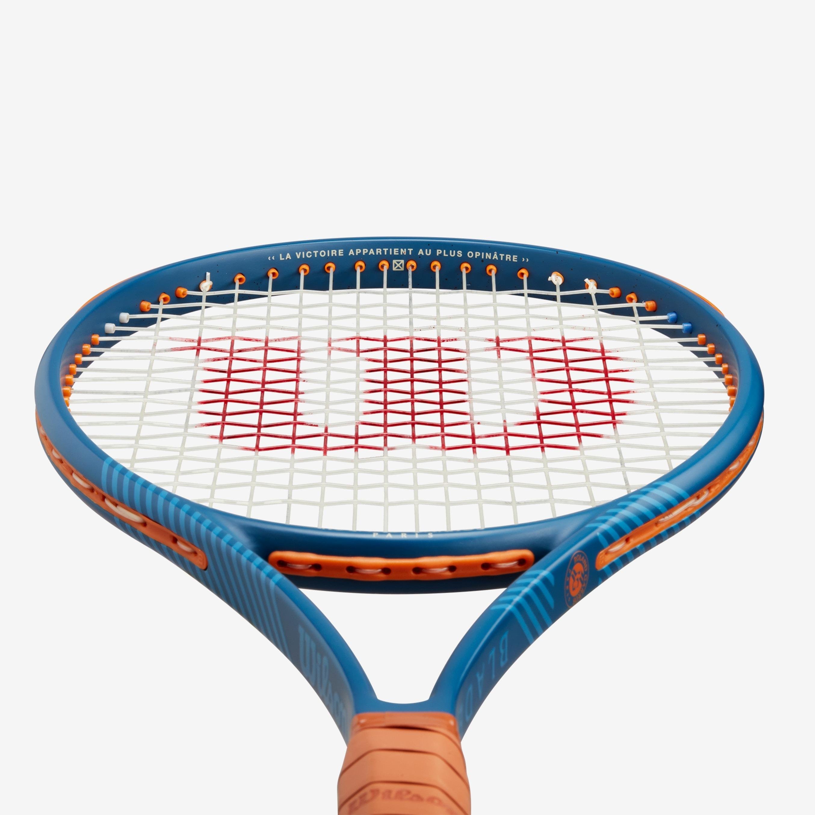 Wilson x Roland Garros Blade 98 (16x19) v9 Tenis Raketi | Merit Spor