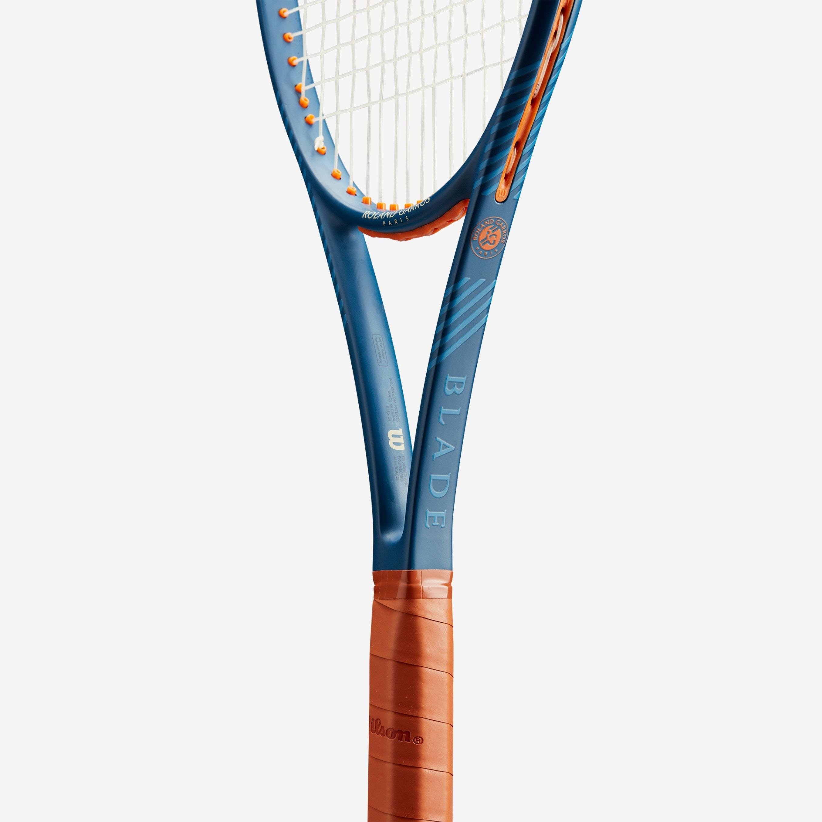Wilson x Roland Garros Blade 98 (16x19) v9 Tenis Raketi | Merit Spor