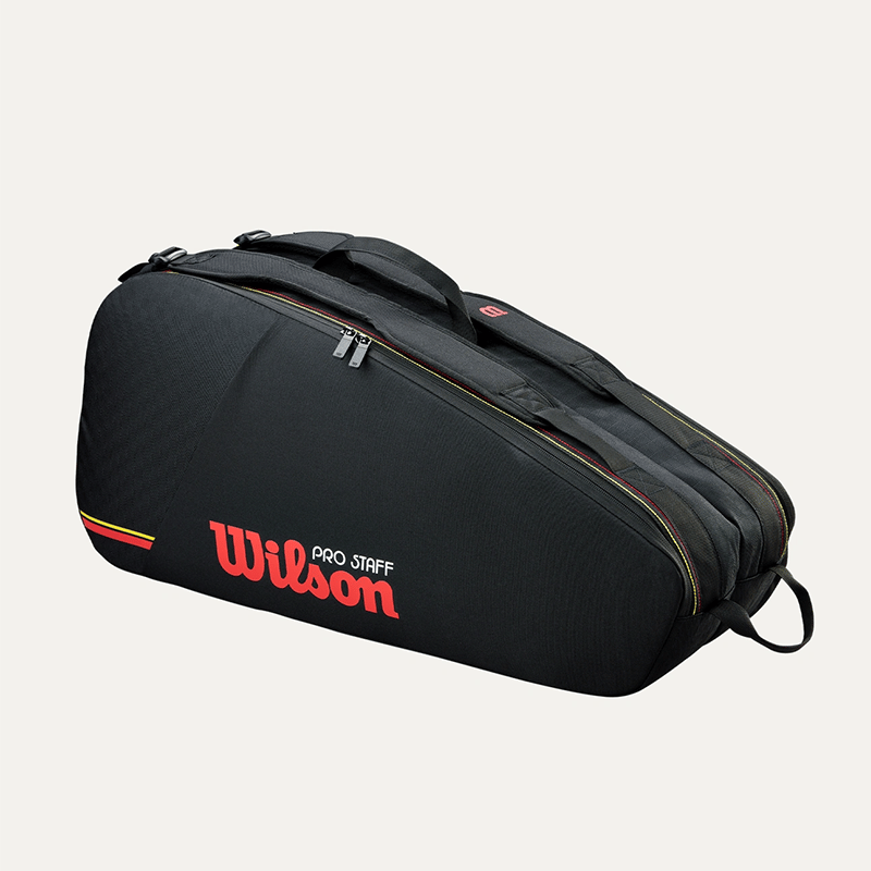 Wilson Pro Staff Classic Tour 6'lı Raket Çantası Siyah