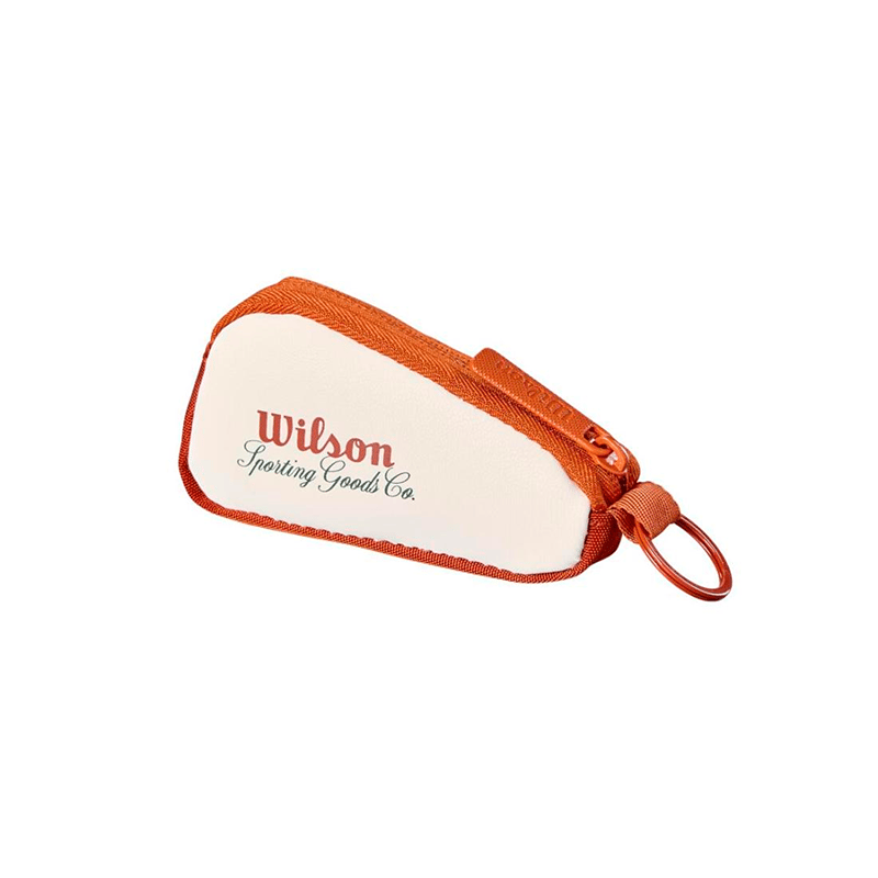 Wilson x Roland-Garros 2026 Mini Tenis Çantası Anahtarlık Krem