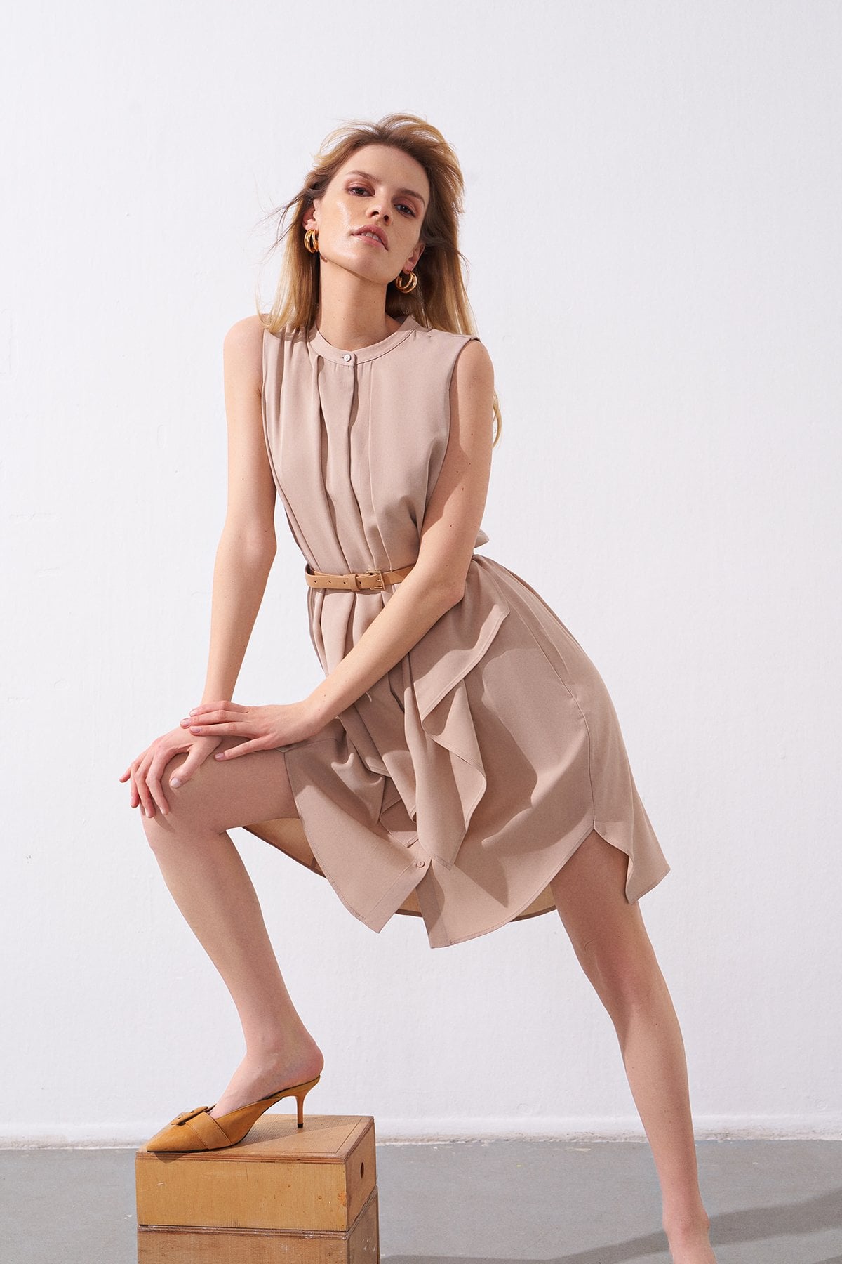 Flowy Shirt Dress | Rue Les Createurs Flowy Shirt Dress | Rue Les Createurs