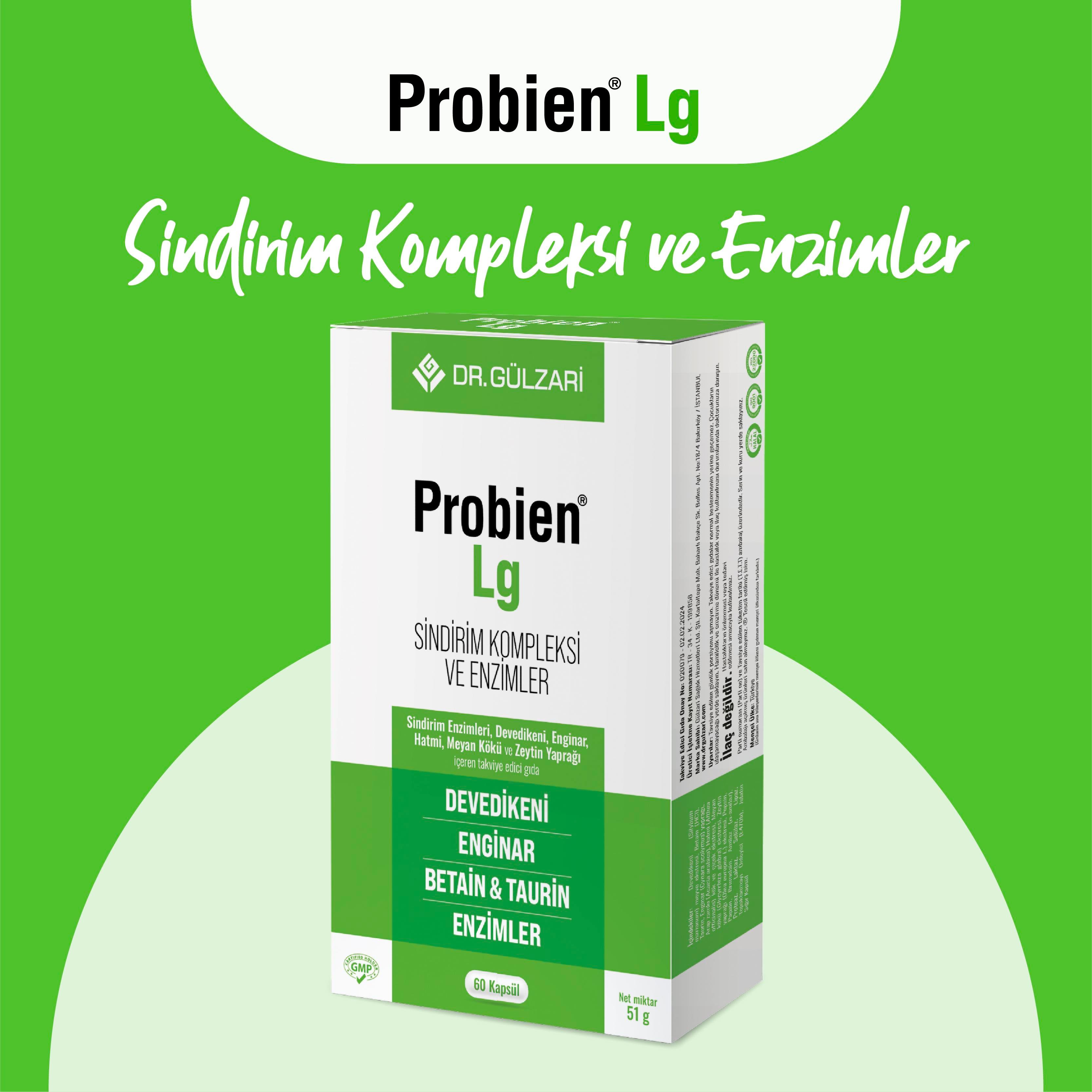Probien Lg Sindirim Kompleksi 60 Kapsül