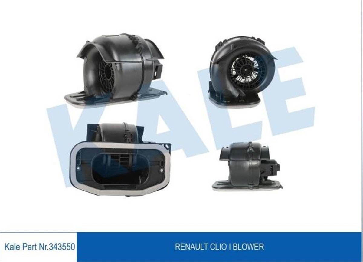 Kalorifer Motoru 12V Renault R19 Clıo Megane Kangoo | Kale 343550 |  KALE343550 | Parcatikla.com