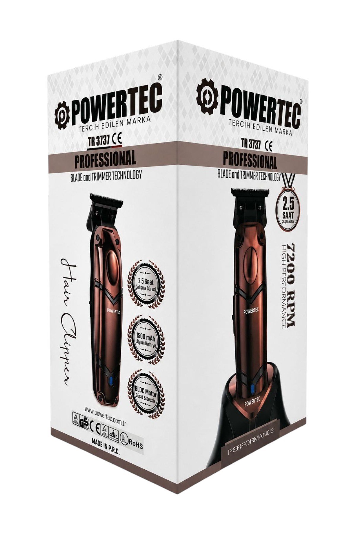 TR-3737 Sakal Tıraş Ense Çizim Makinesi | Powertec Shop