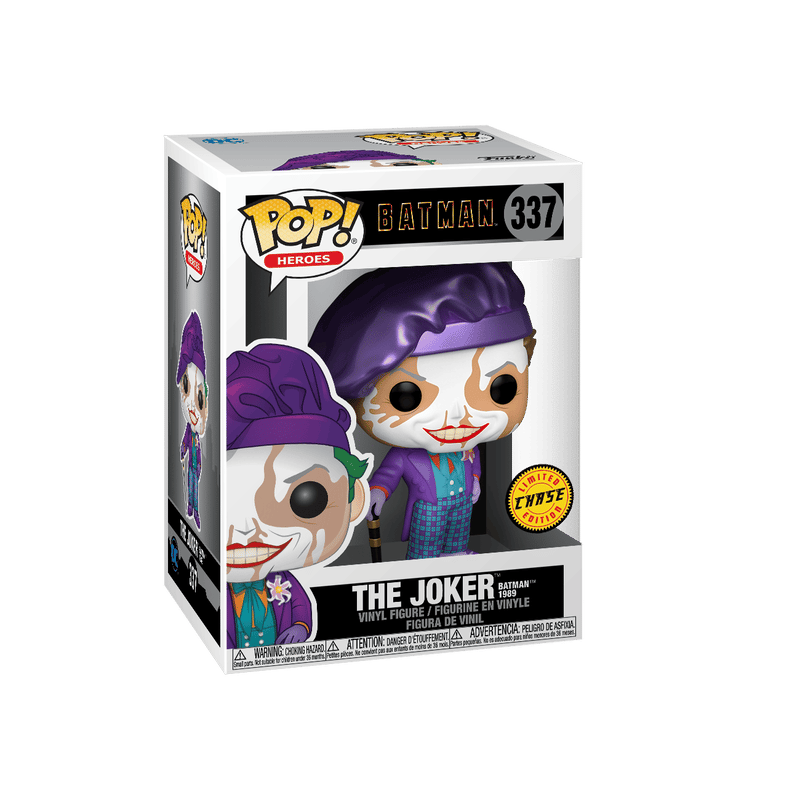 Funko Pop! DC Comics - Batman 80th - Joker (1989) (Chase) #337