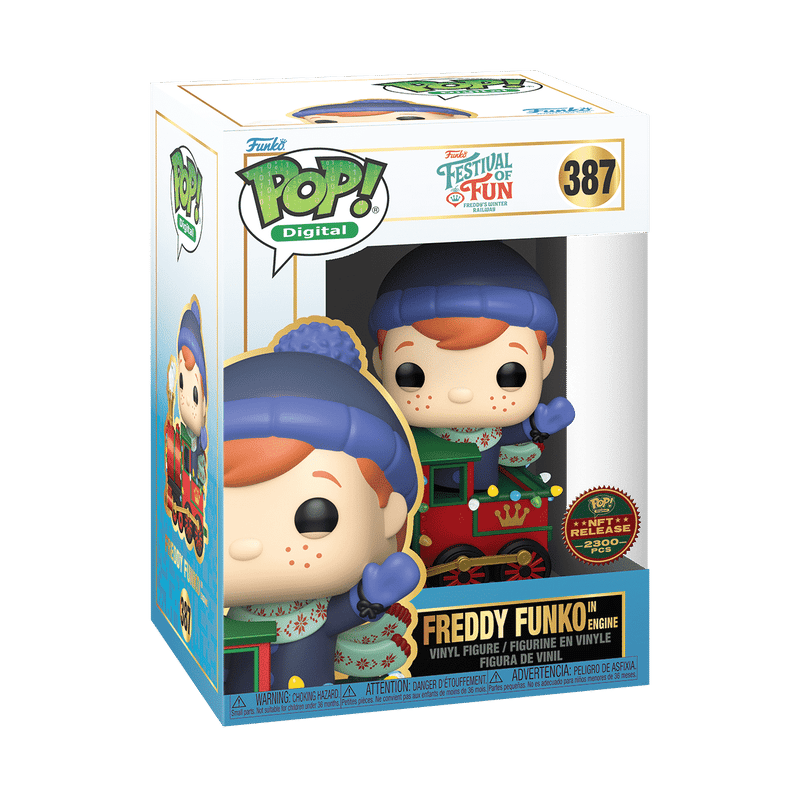 Funko Pop! Digital NFT Freddy Funko on Engine (Festival of Fun