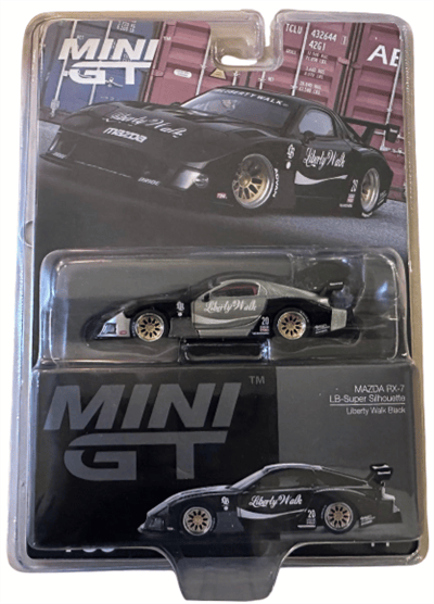 Mini Gt - Mazda RX-7 LB-Super Silhouette Liberty Walk Black
