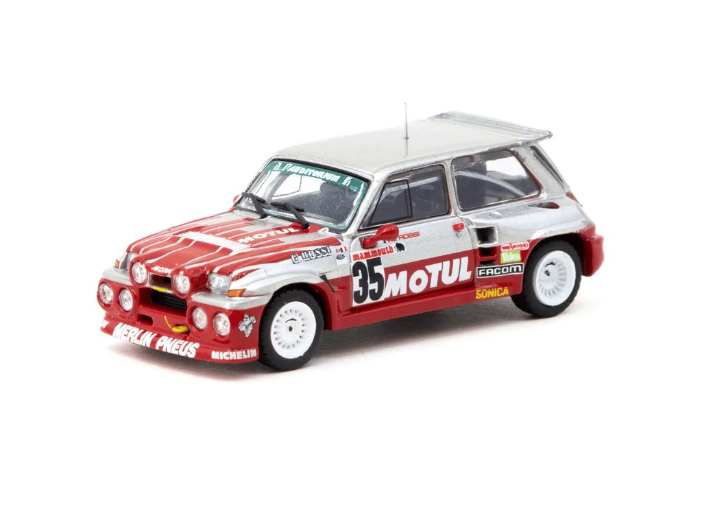 Renault 5 Turbo Rothmans #11 A.Ferjanz-Dr.Tandari Rallye Costa-Brava 1985 (con vitrina) 1:24 Kit Car 43 - KIT CAR 43