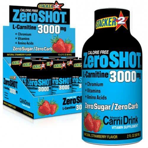 zero shot l carnitine Zero Shot L-Carnitine 3000MG Çilek 12x60ML