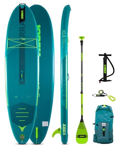 sup JOBE Yarra Teal Sup Board 10.6 Seti Yeşil 320x81x15cm 9 Kg