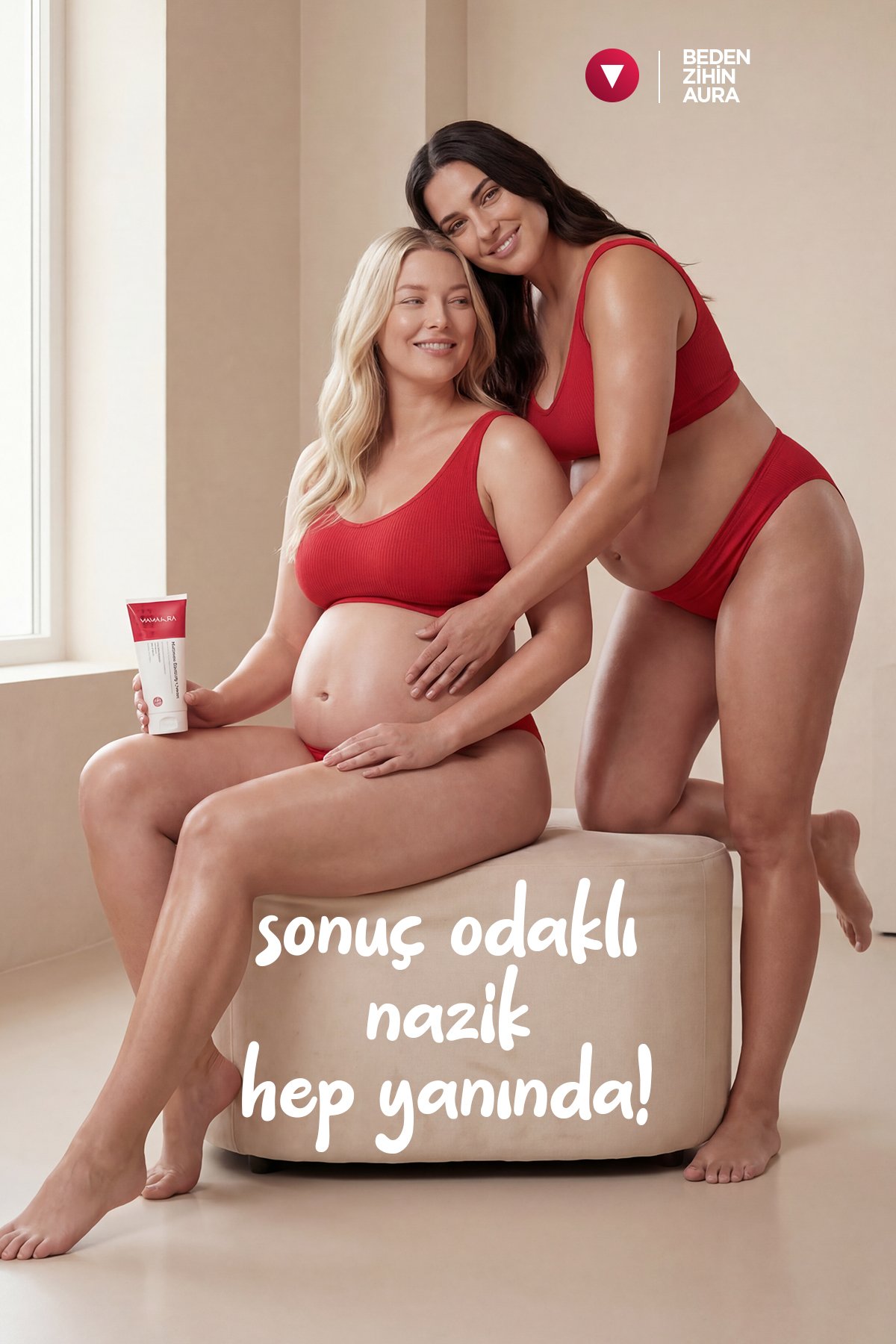 Mamaaura Hamileler Için Çatlak Önleyici Krem - Maximum Elasticity