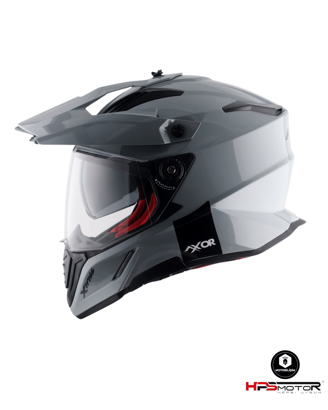 Axor X Cross Sc Dual Visor Nichel Nardo Grey Kask