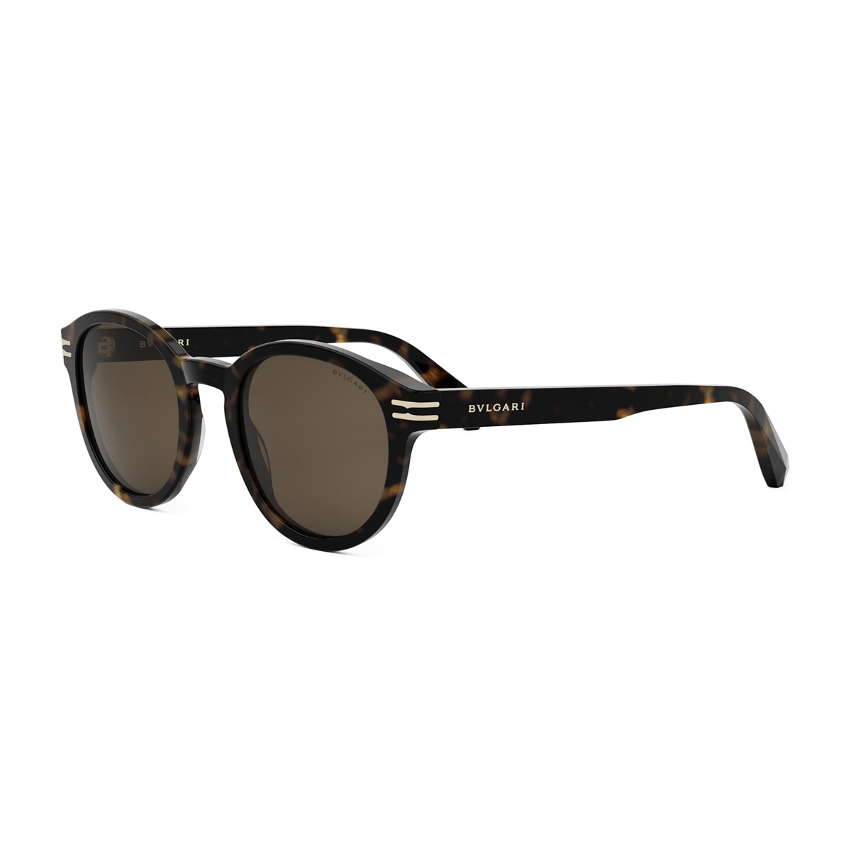 Bvlgari B.Zero1 BV 40028I 52H Havana Oval Erkek Güneş Gözlüğü
