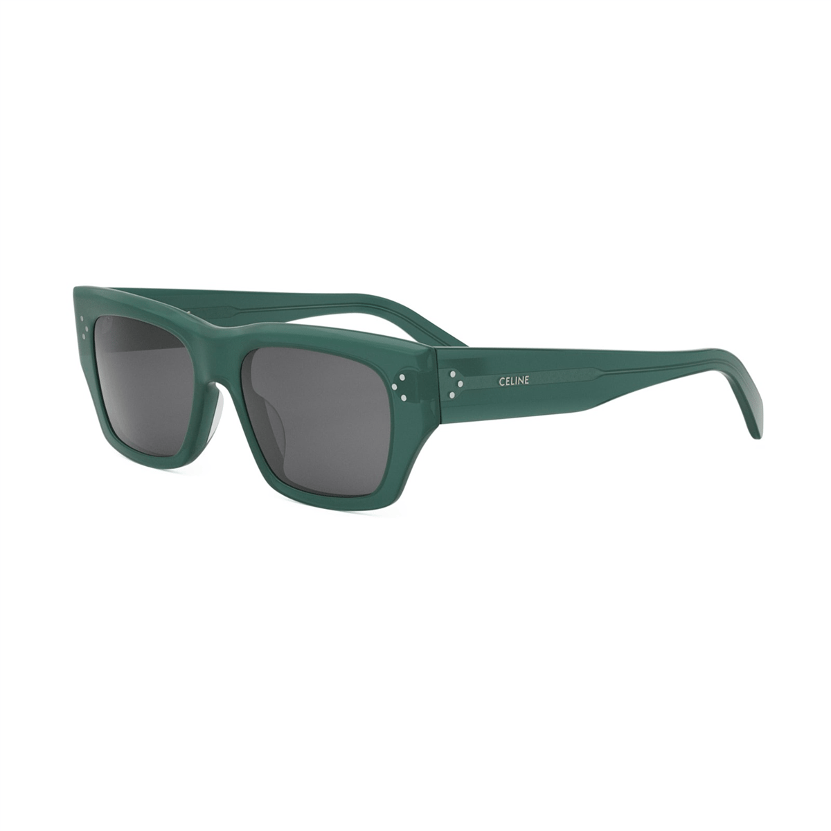 Celine 3 Dots CL 40297U 96A Yeşil Geometrik Erkek Güneş Gözlüğü