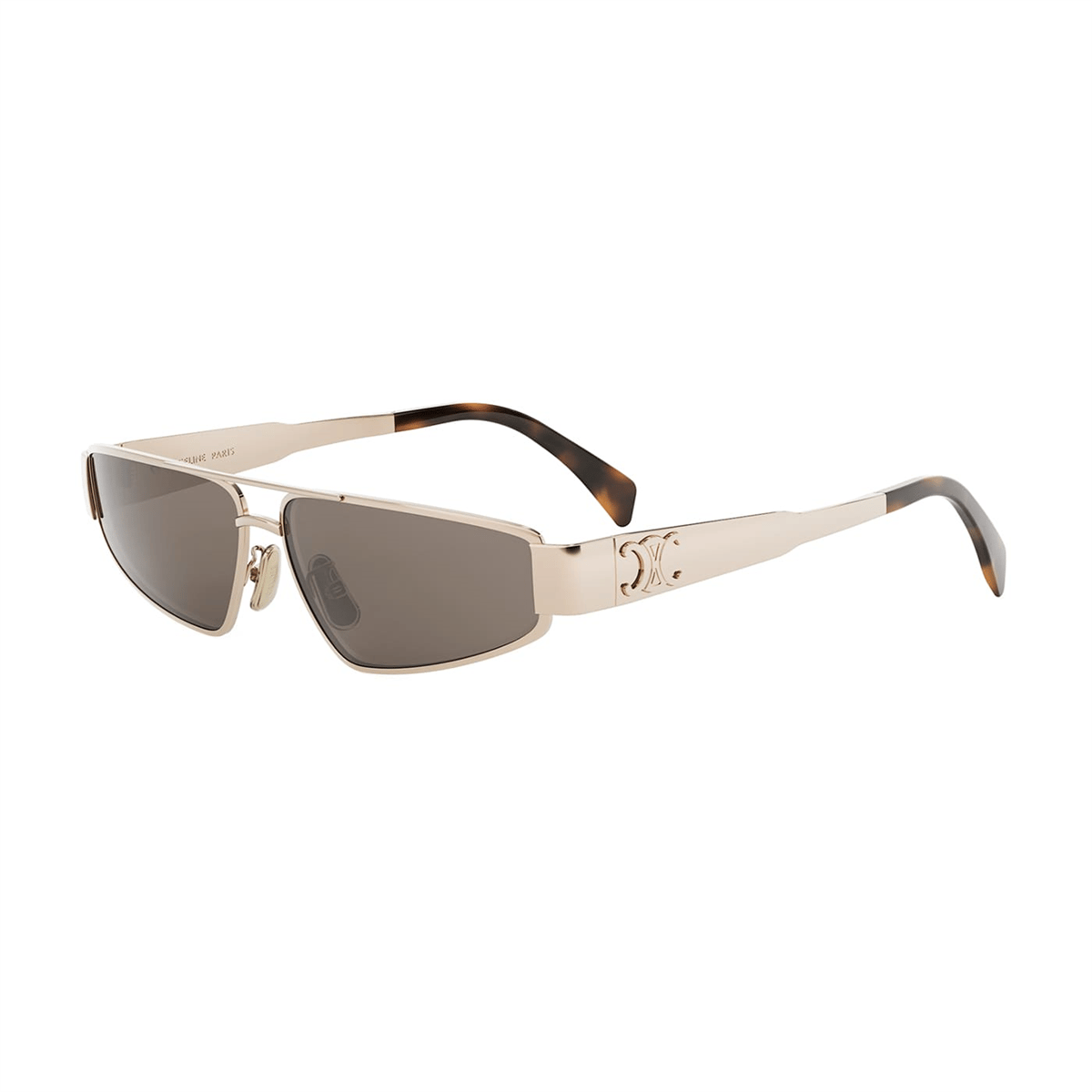 Celine Triomphe CL 40318U 28E Rose gold Geometrik Kadın Güneş