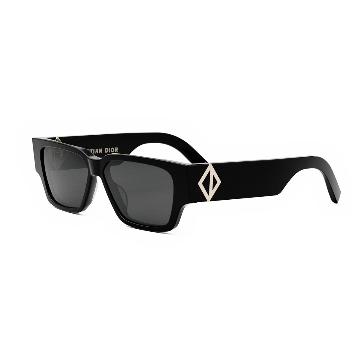 Dior Cd Diamond S5I 10A0 Dikdörtgen Siyah Erkek Güneş Gözlüğü