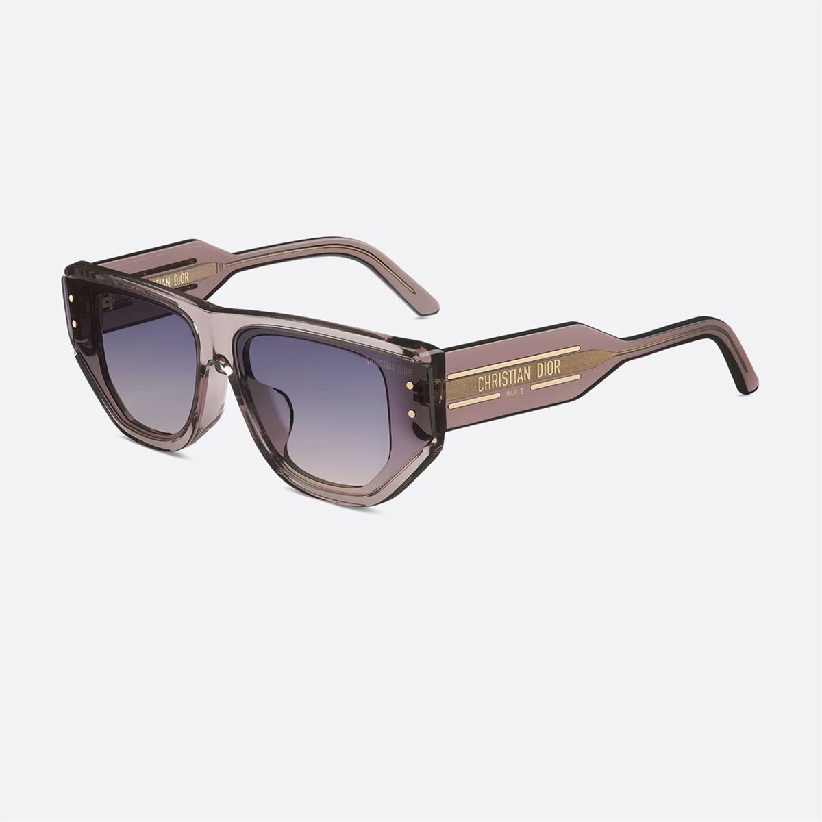 DIORSIGNATURE S15I 45GL Geometrik Pembe Kadın Güneş Gözlüğü