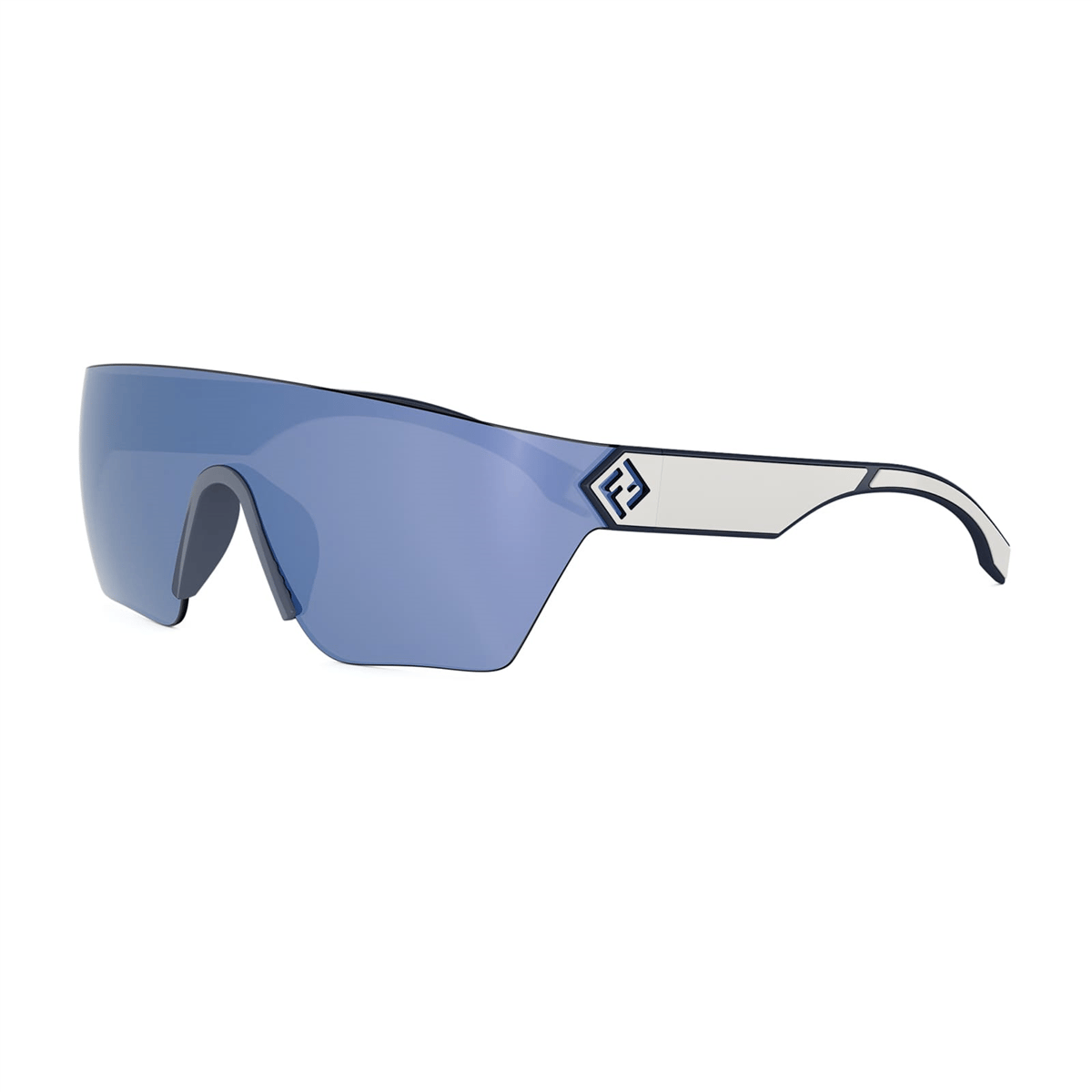 Fendi FF Squared Sport FE 40197U 91X Mavi Maske Erkek Güneş Gözlüğü