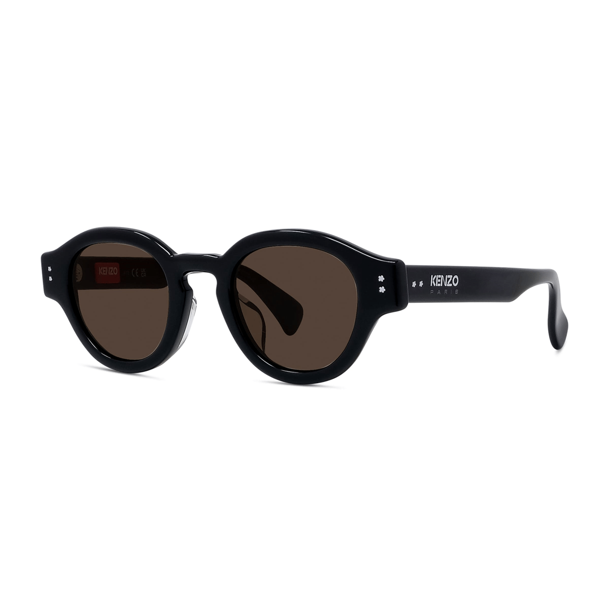 Kenzo Boke Flower Oval Siyah Unisex Güneş Gözlüğü | Brandeyes