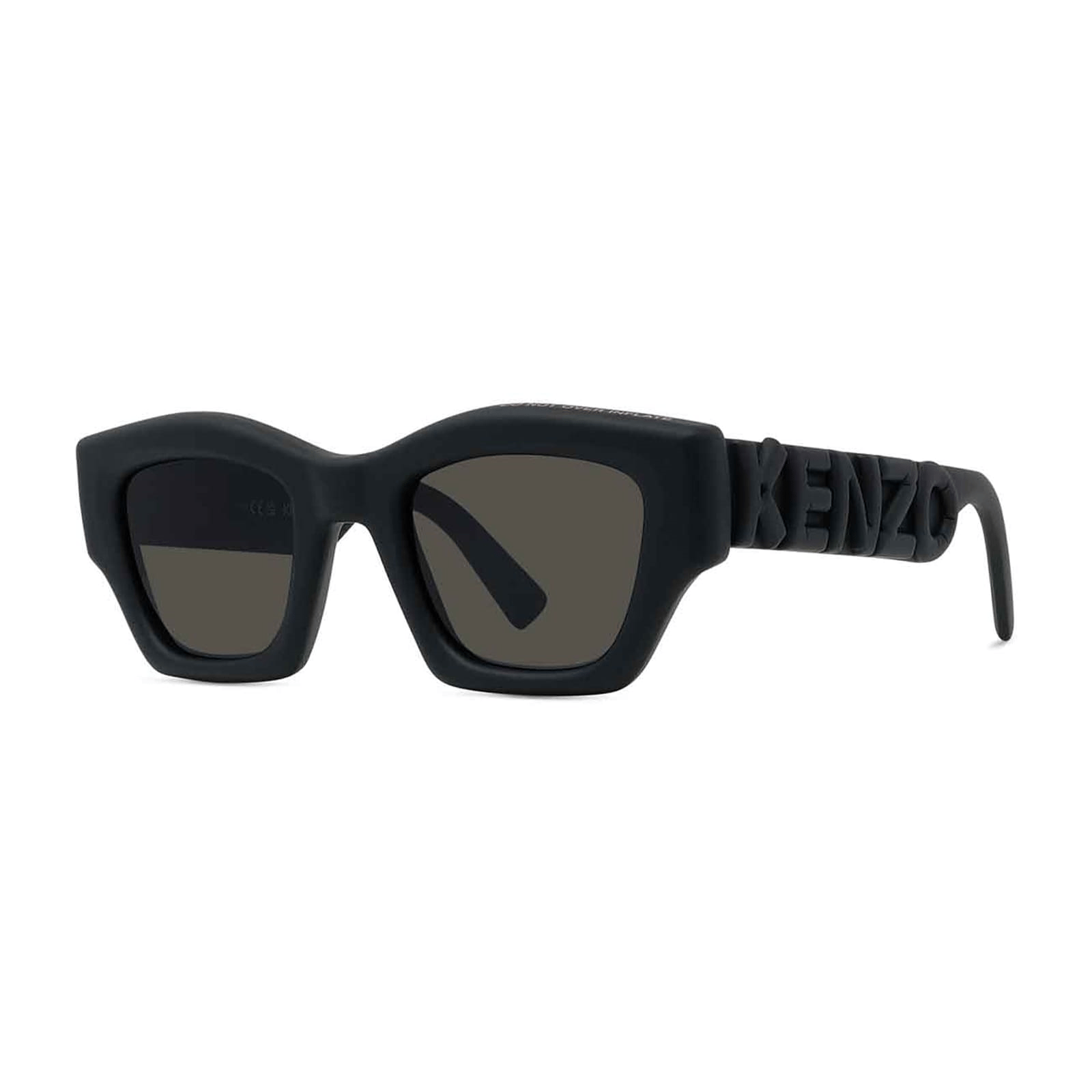 Kenzo Splash Kare Siyah Unisex Güneş Gözlüğü | Brandeyes