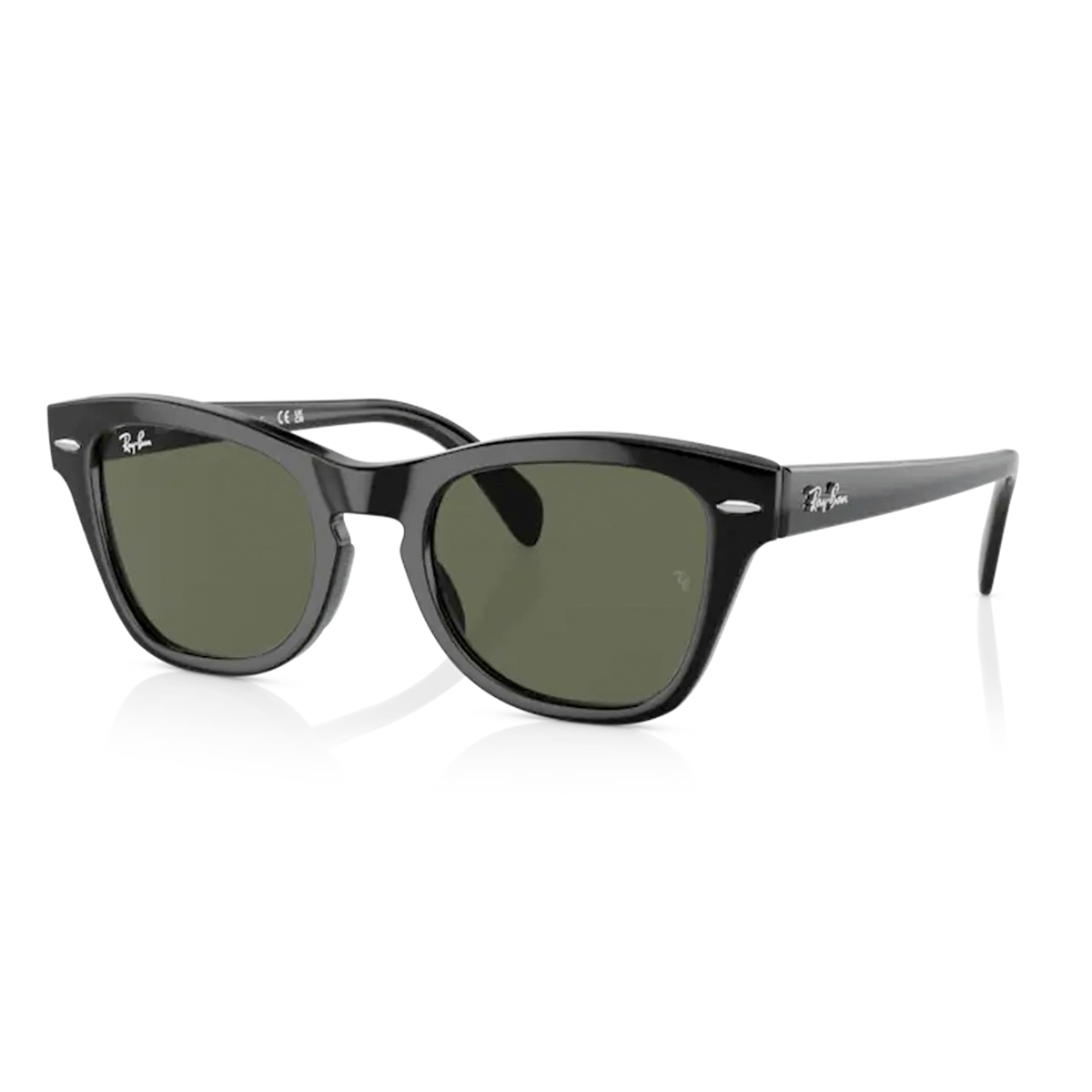 Ray Ban RB 0707S Kare Siyah Unisex Güneş Gözlüğü | Brandeyes