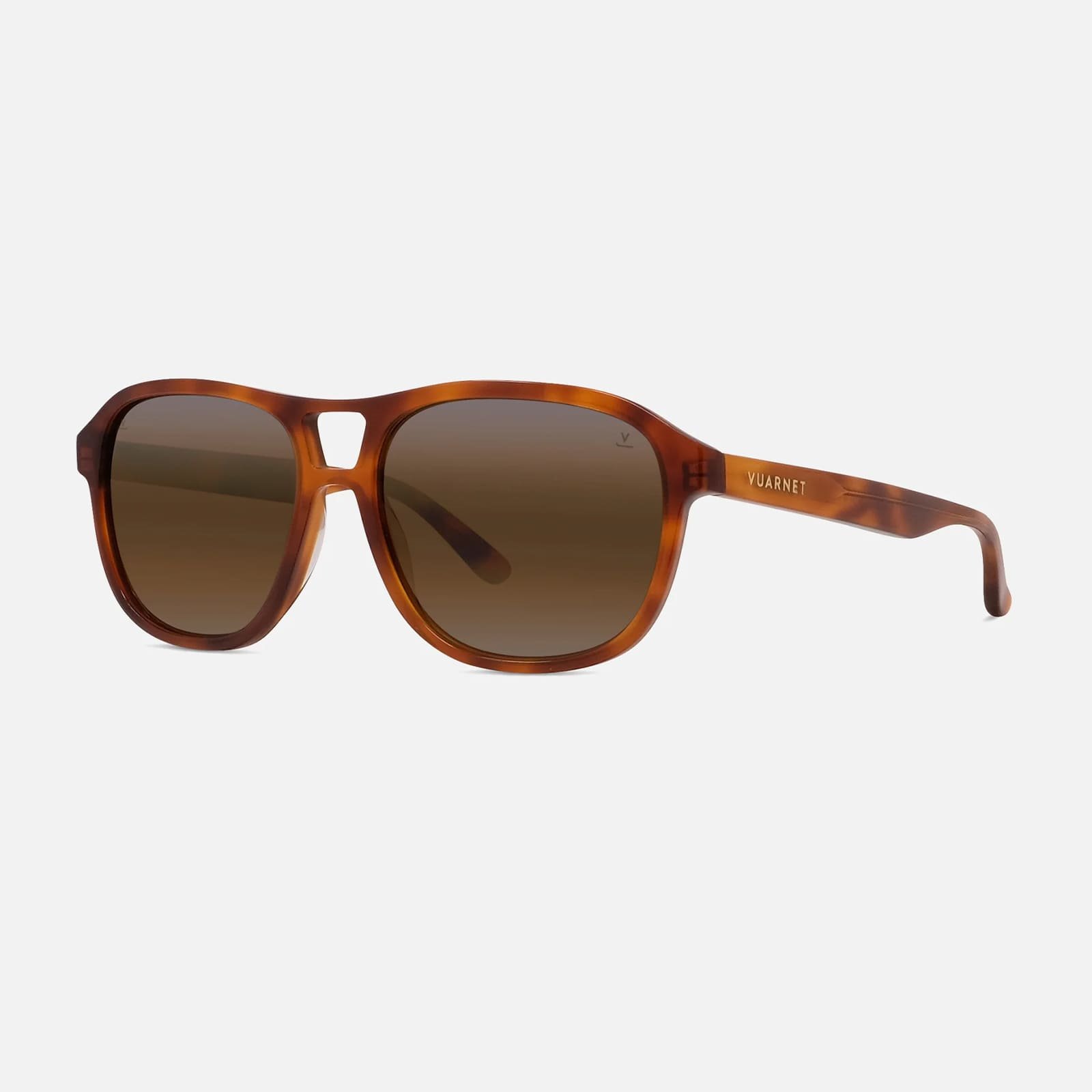 Vuarnet Legend 03 Valley Dikdörtgen Havana Erkek Güneş Gözlüğü