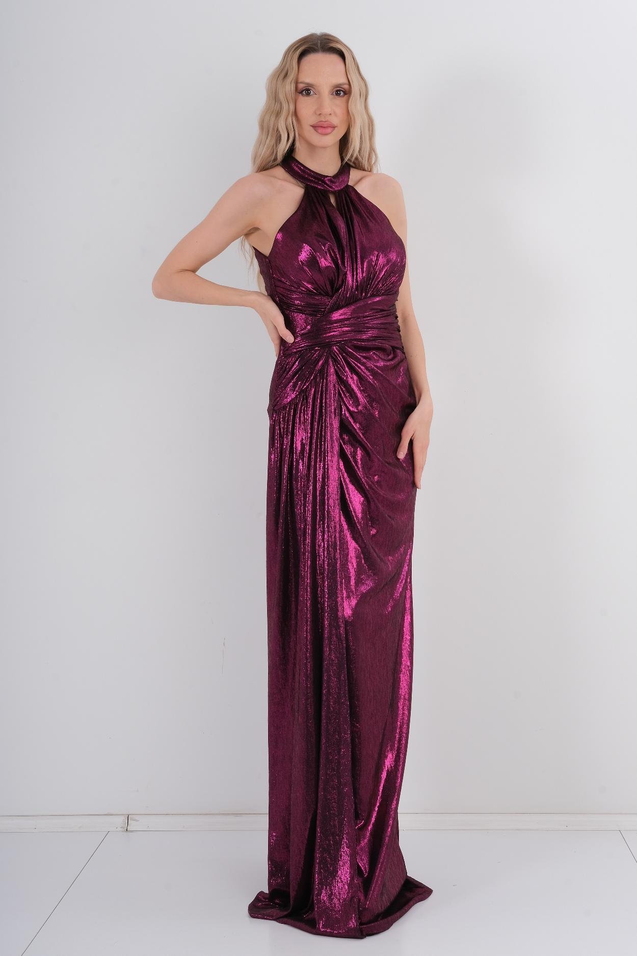 green emerald velvet dress Ross – Ypsilon Dresses main image 1