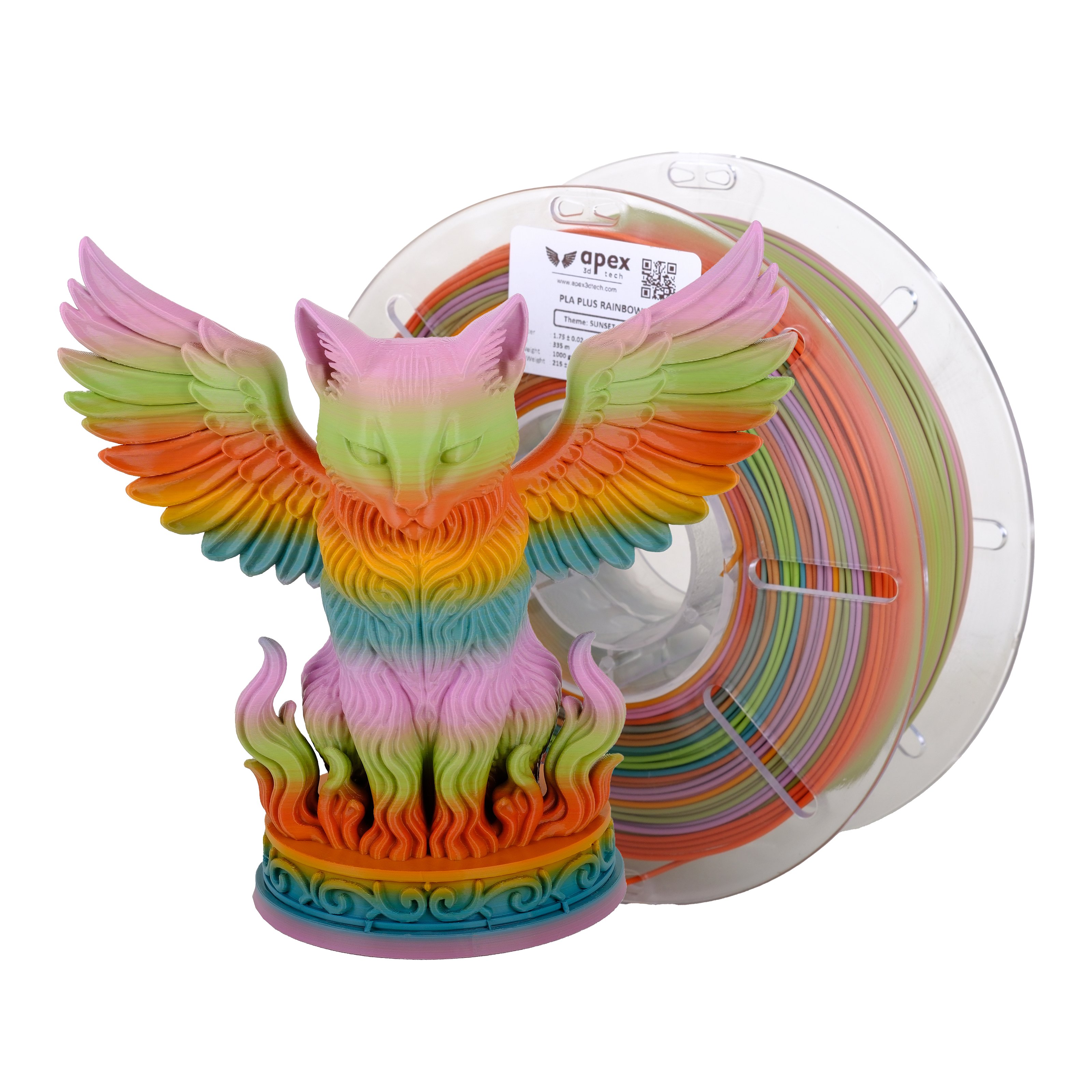 Apex 3D Tech Sunset Oasis PLA+ Filament