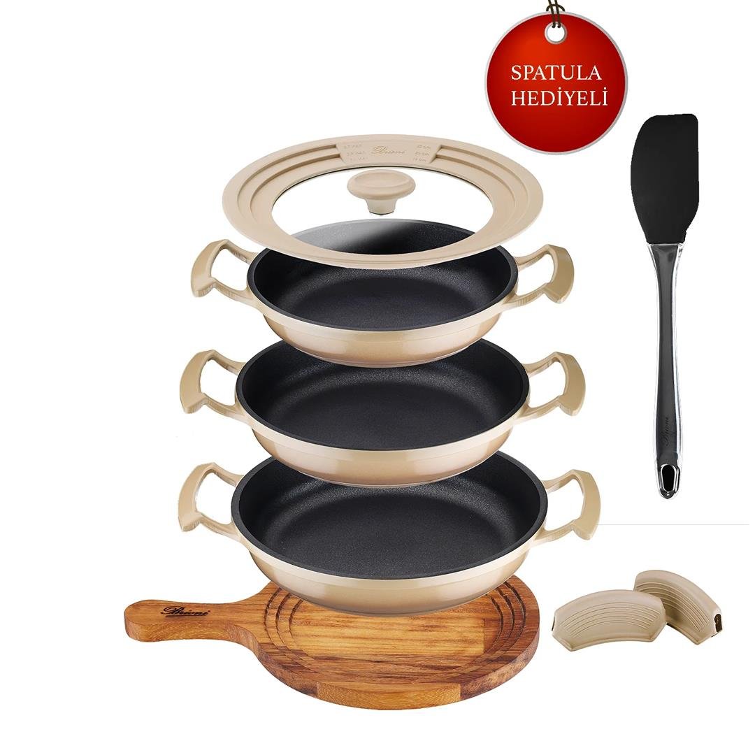 Brioni Try Cook 7 Parça Sahan Seti 2474022020366 | Matmazel Home