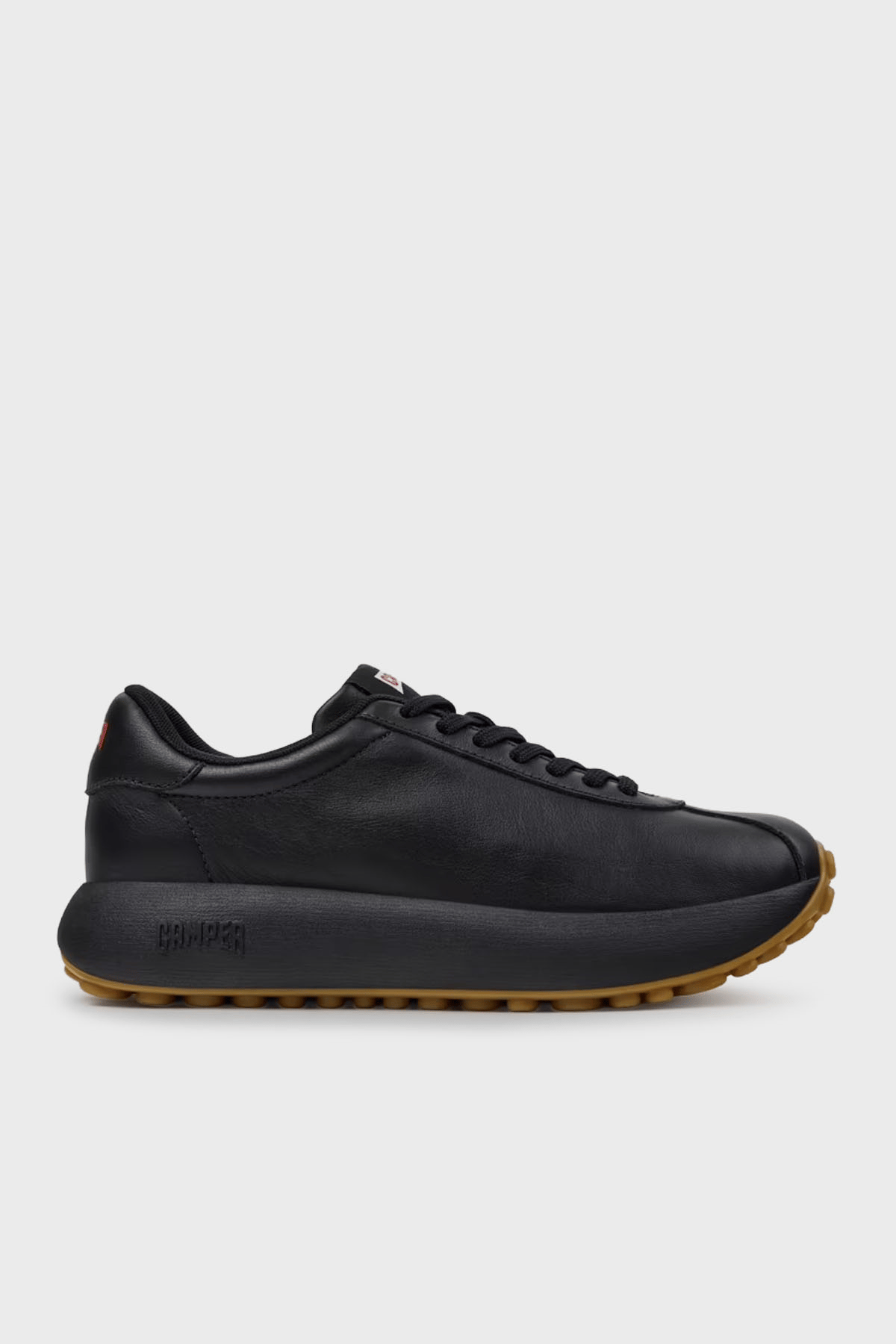 Camper Logolu Hakiki Deri Sneaker Bayan Ayakkabı K201853-001 SİYAH