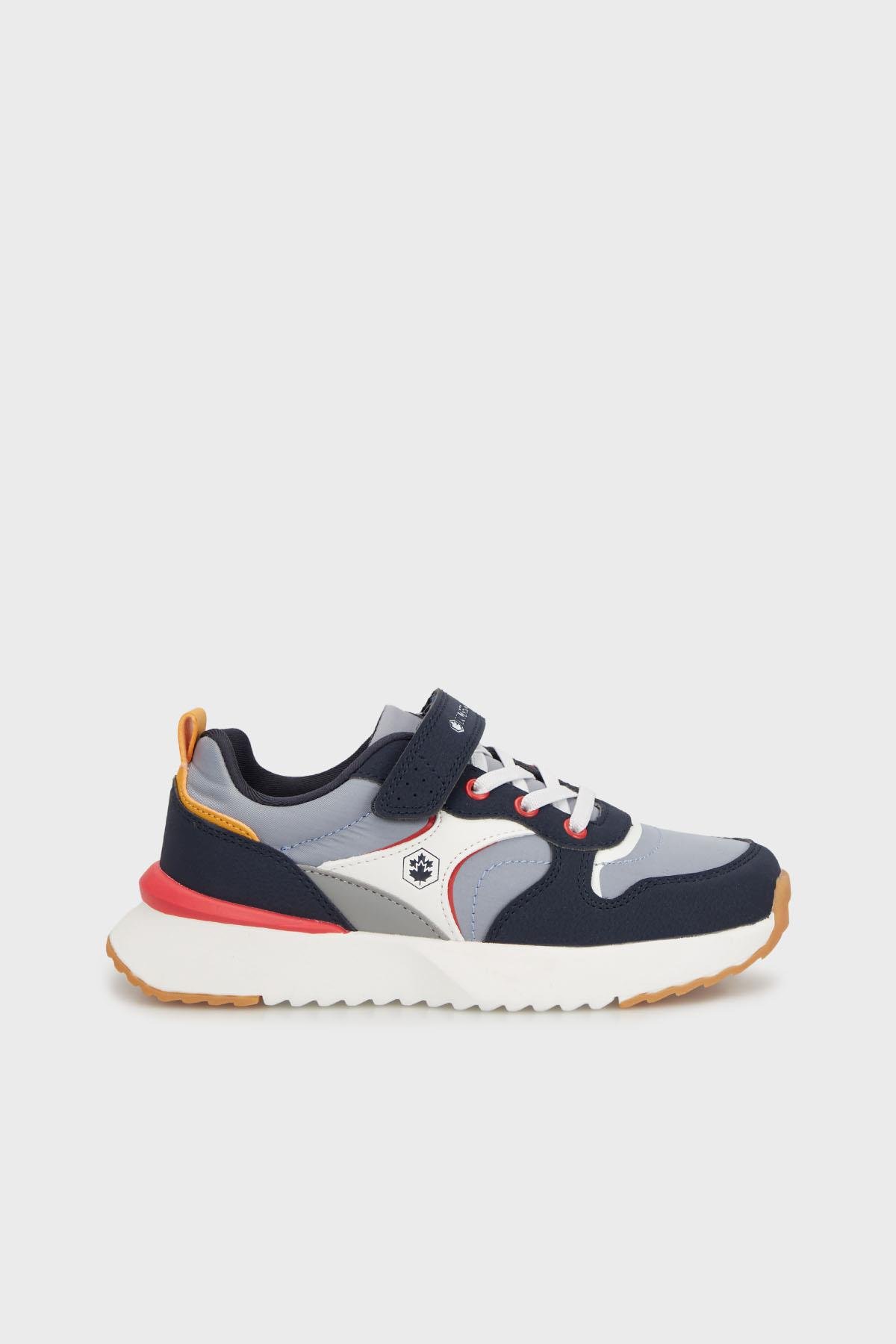 Lumberjack Renk Bloklu Cırtlı Sneaker Erkek Çocuk Ayakkabı AGAIN