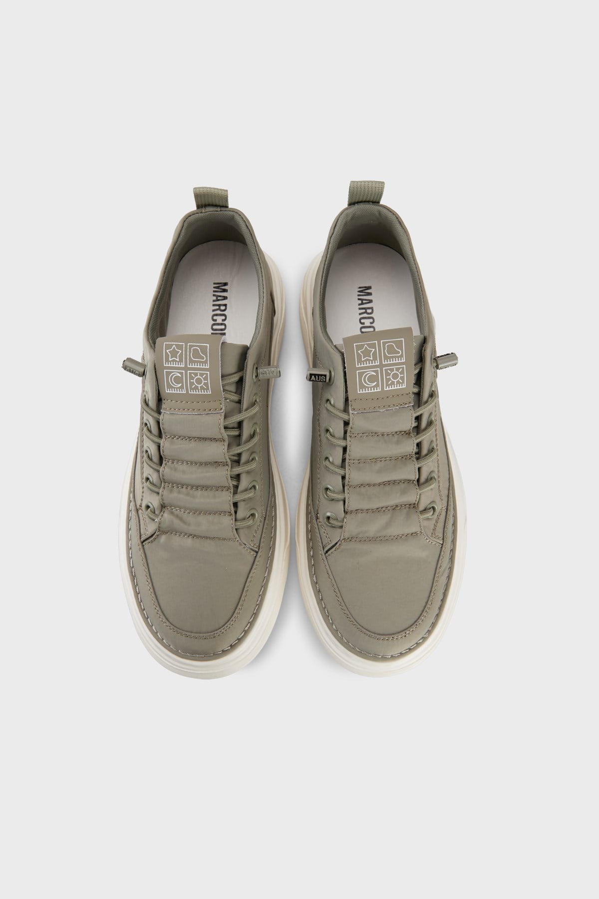 Marcomen Deri Sneaker Erkek Ayakkabı 15223506H1 HAKİ
