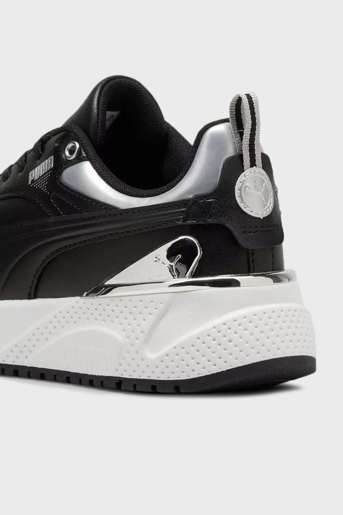 Puma R78 Disrupt Metallic Logolu Kalın Tabanlı Sneaker Bayan