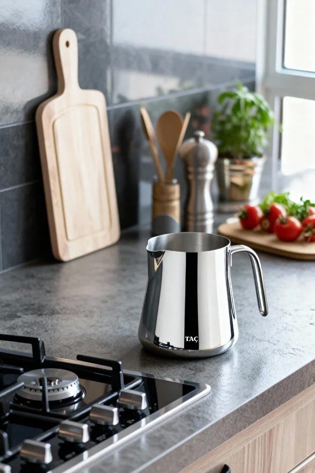 Taç Maxi Milk Pot 1200 ML Çelik Sütlük | Taç - tacev.com.tr