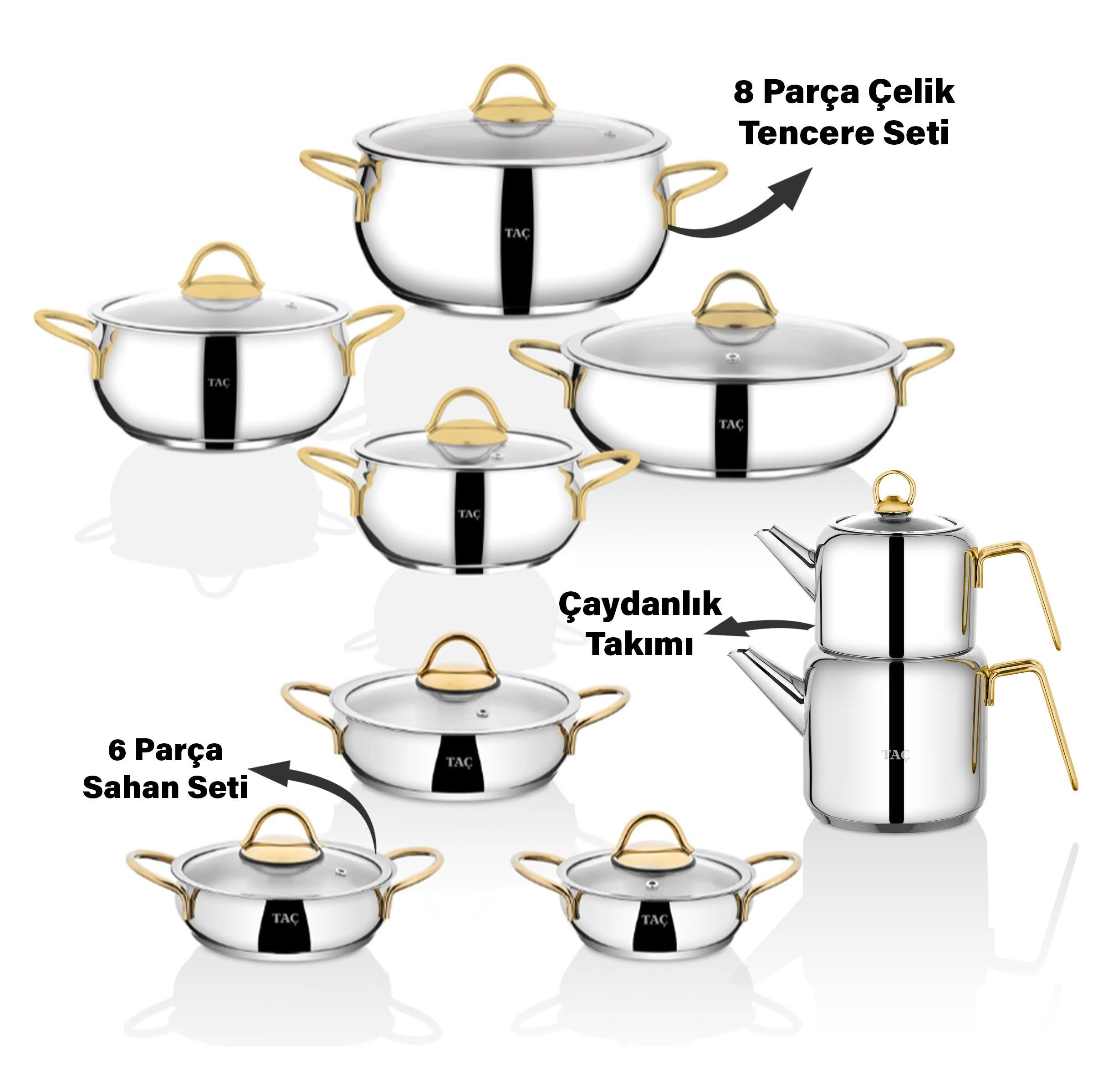 moguさん専用 CAC４点セット Taç Gold Collection 15 Parça Çeyiz Seti - MRK-211